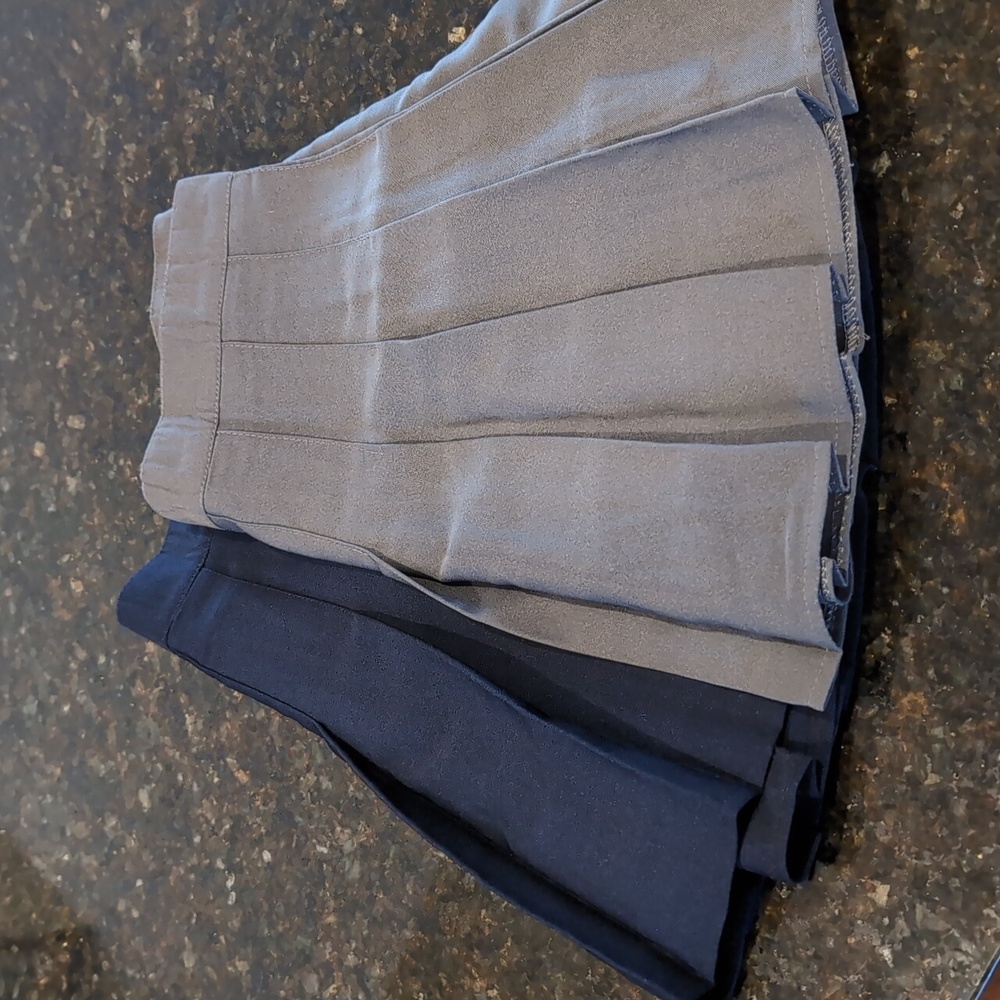 Classic Black Pleated Skirt Bundle - NWOT